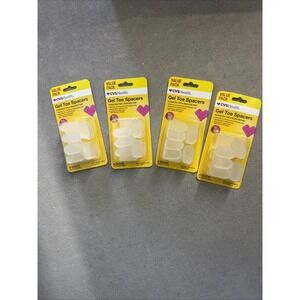 CVS Health‎ Gel Toe Spacers 6 Spacers Per Pack (4 Packs Of 6 Spacers)
